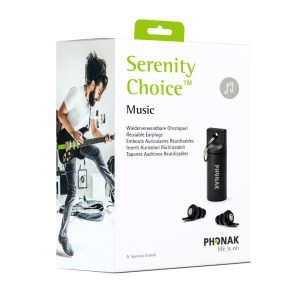 Phonak Sereniity Choice ‘Music’ earplugs Review